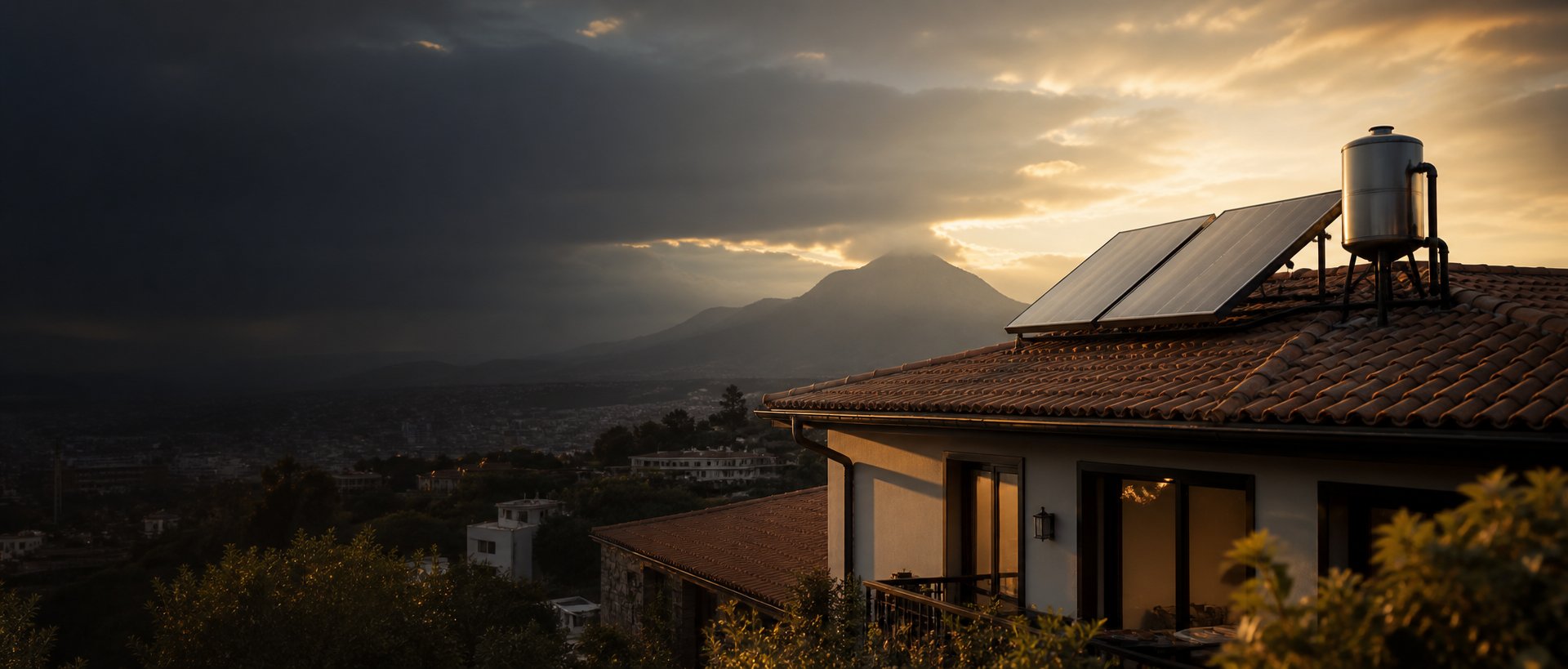 Solución solar para un complejo deportivo con piscina